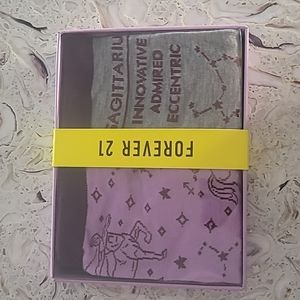 Forever 21 Zodiac Socks size 5-11